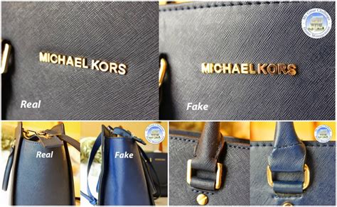 michael kors real vs fake